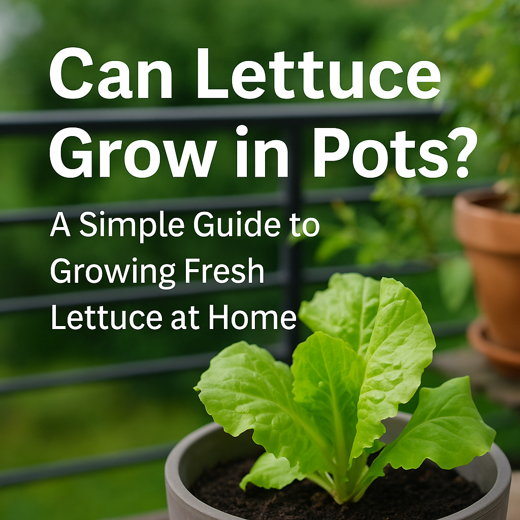 🌿 Can Lettuce Grow in Pots? A Simple Guide to Growing Fresh Lettuce at Home