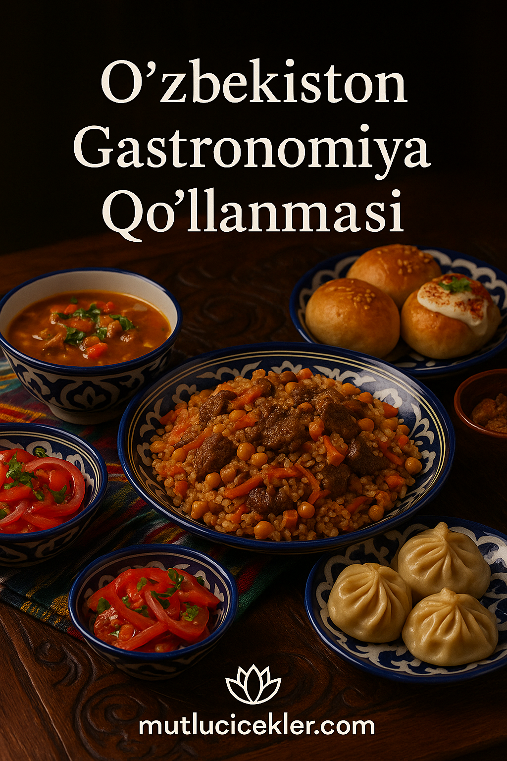🇺🇿 Oʻzbekiston Gastronomiya Qoʻllanmasi: Markaziy Osiyoning Ta’mi