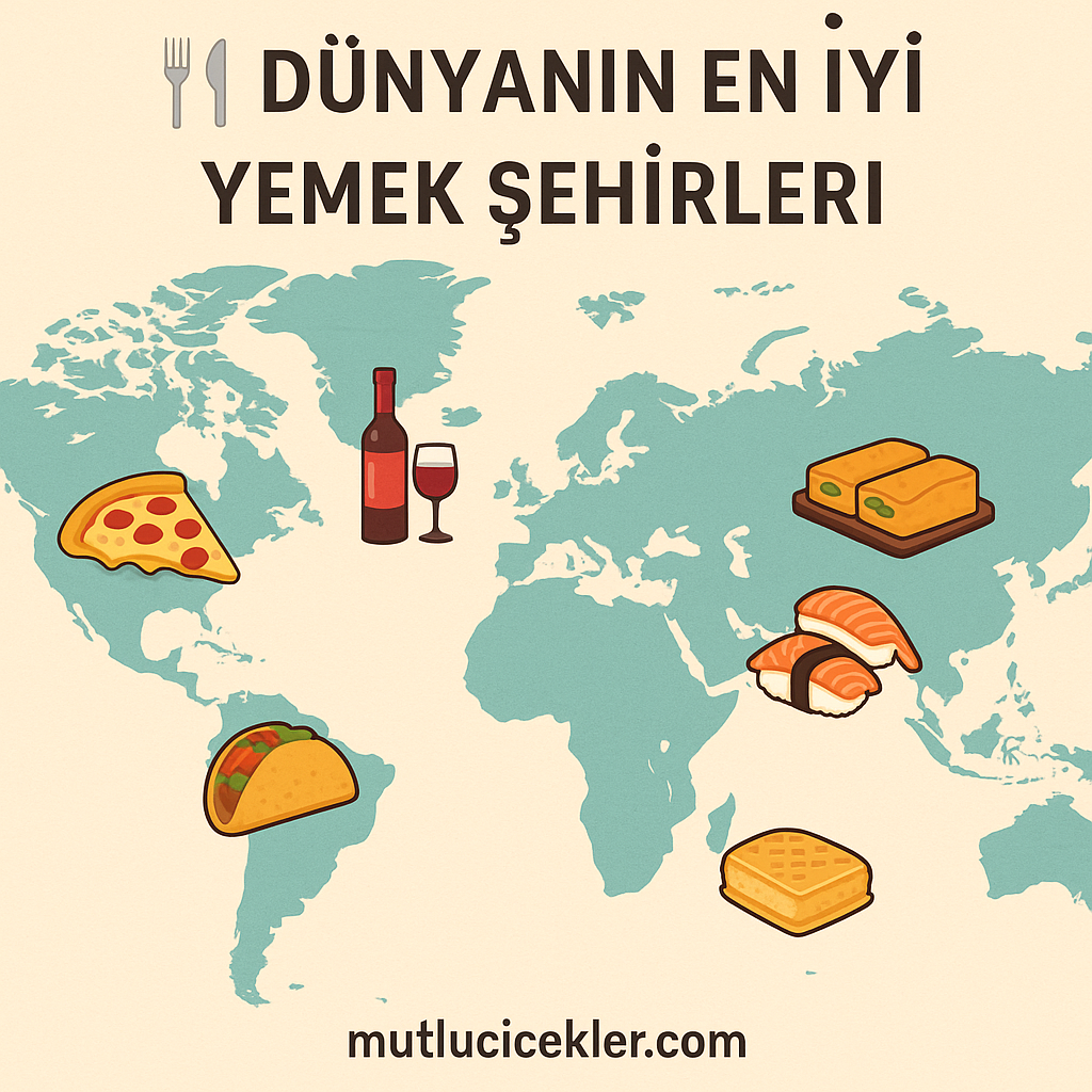 🍽️ Dünyanın En İyi Yemek Şehirleri: 30 Şehirlik Mega Rehber (2025)