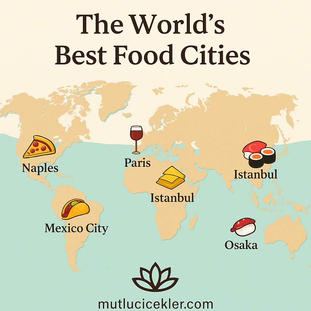 🍽️ The World’s Best Food Cities: A 30-City Mega Guide (2025)