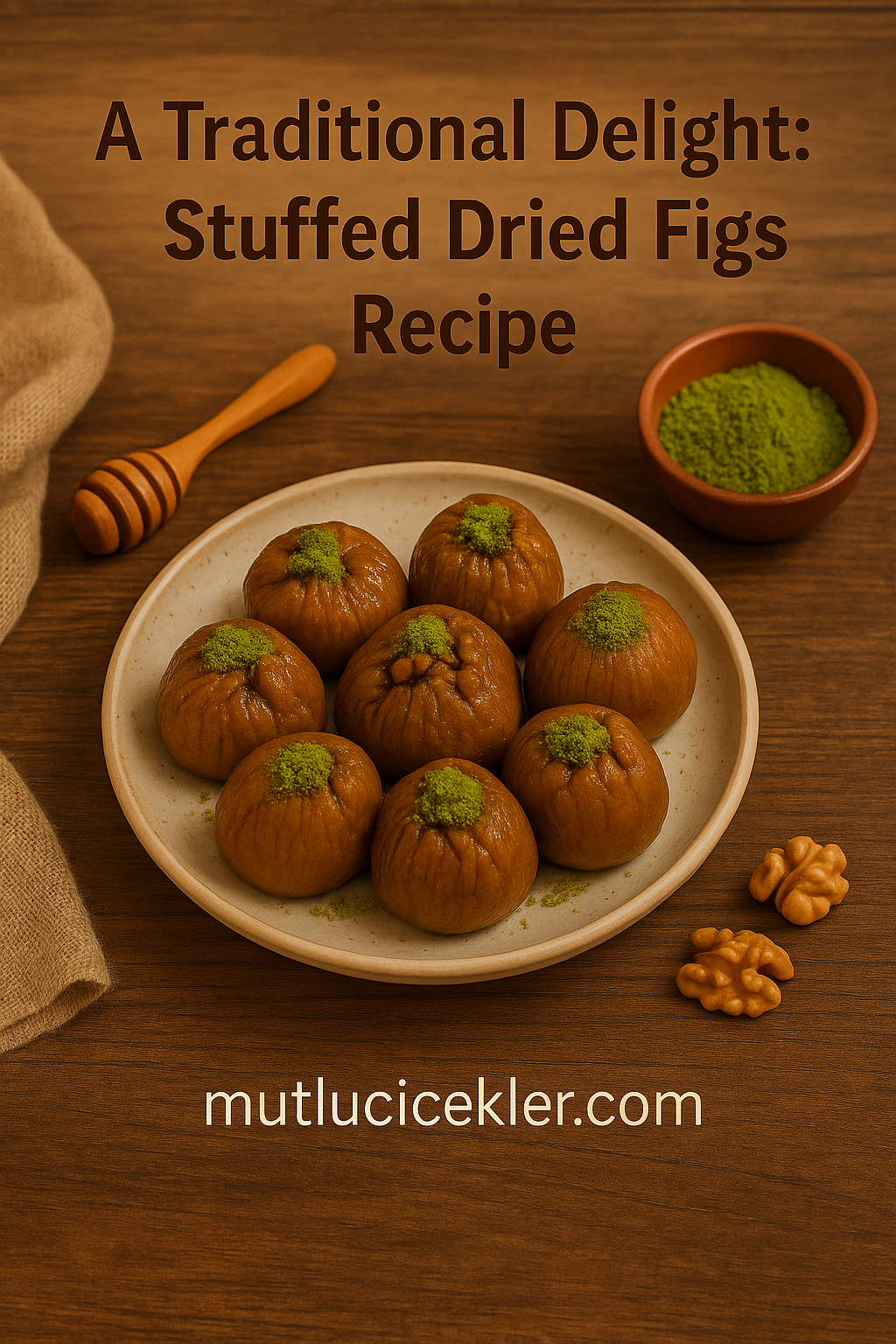 🍽️ A Traditional Delight: Stuffed Dried Figs Recipe