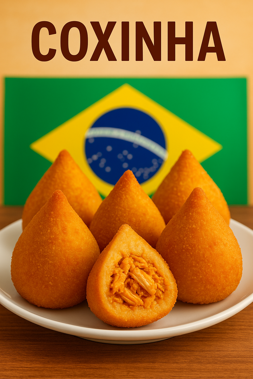 🇧🇷🥟 Coxinha (Brezilya İçli Köftesi) : Brezilya’nın En Sevilen Atıştırmalığı