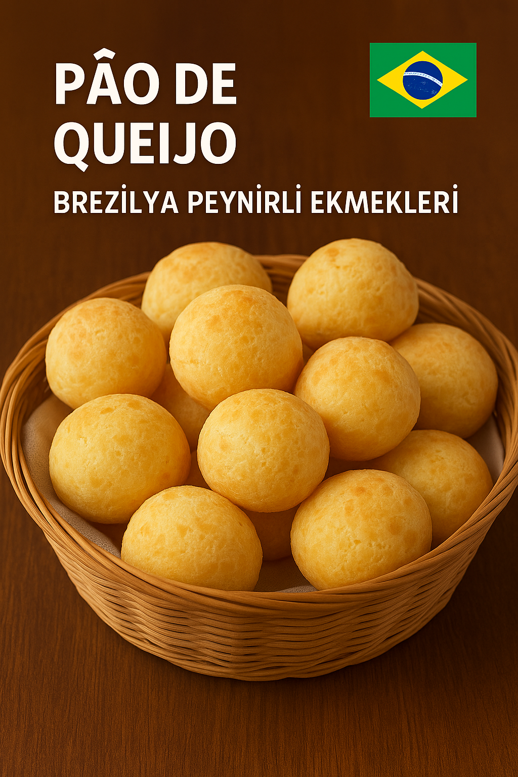 🧀🥖 Pão de Queijo Tarifi: Brezilya’nın Meşhur Peynirli Ekmeği