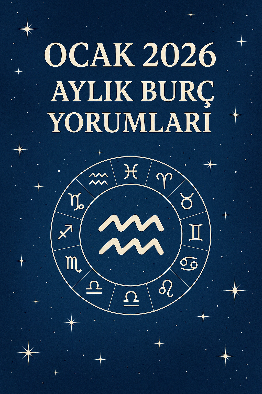 🔮 Ocak 2026 Aylık Burç Yorumları: Yeni Yıla Güçlü Başlangıçlar!