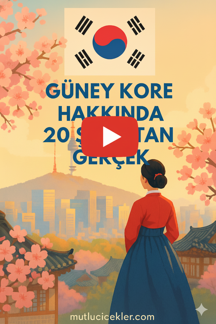 🎬 Güney Kore Hakkında 20 Şaşırtıcı Gerçek – Yeni YouTube Shorts Videom Yayında!