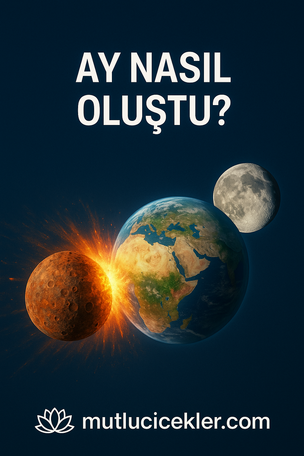 🌕 Ay Nasıl Oluştu? Dünyamızın Uydusu Ay’ın Oluşum Süreci ve Bilimsel Gerçekler