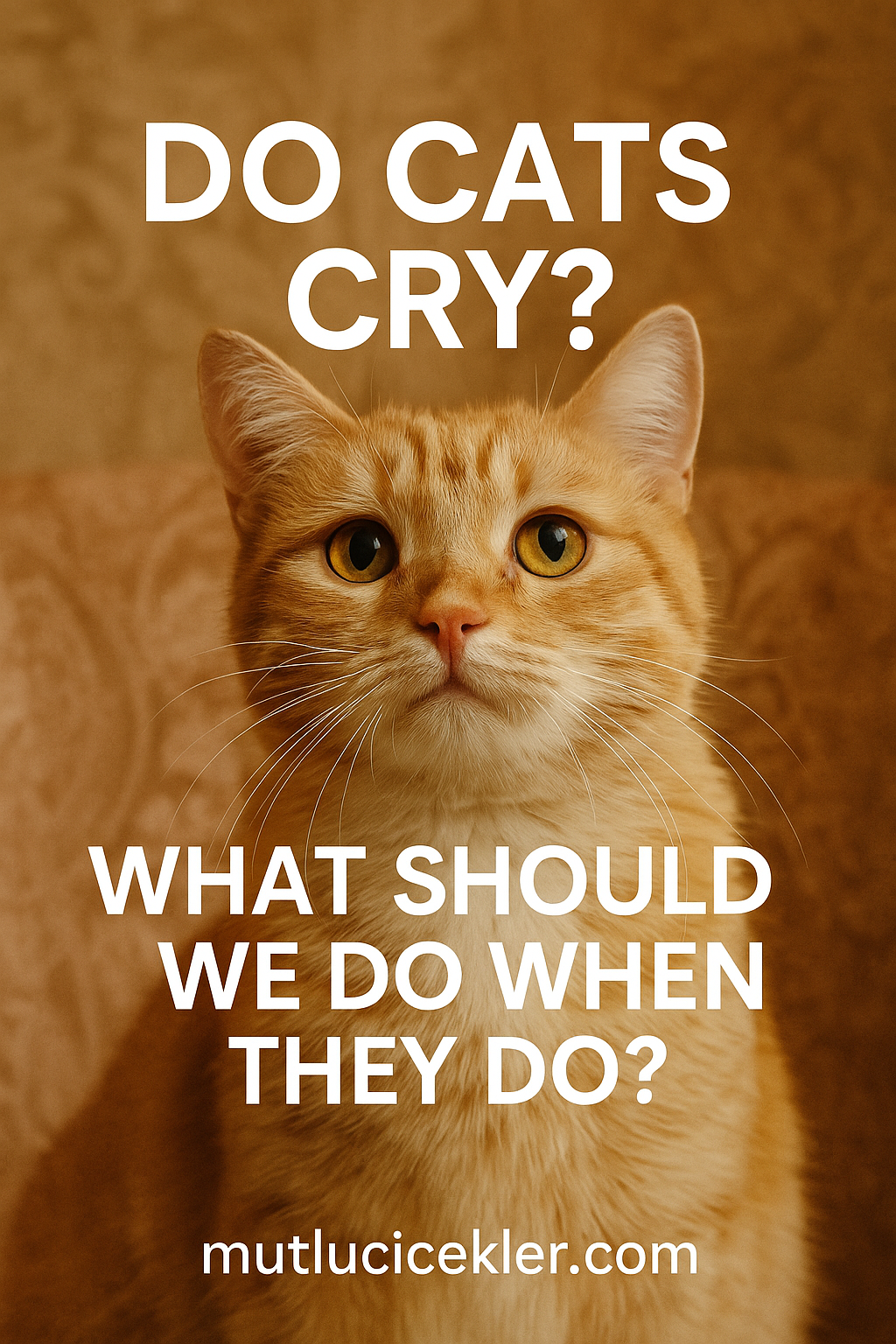 🐱 Do Cats Cry? What Should We Do When They Do?