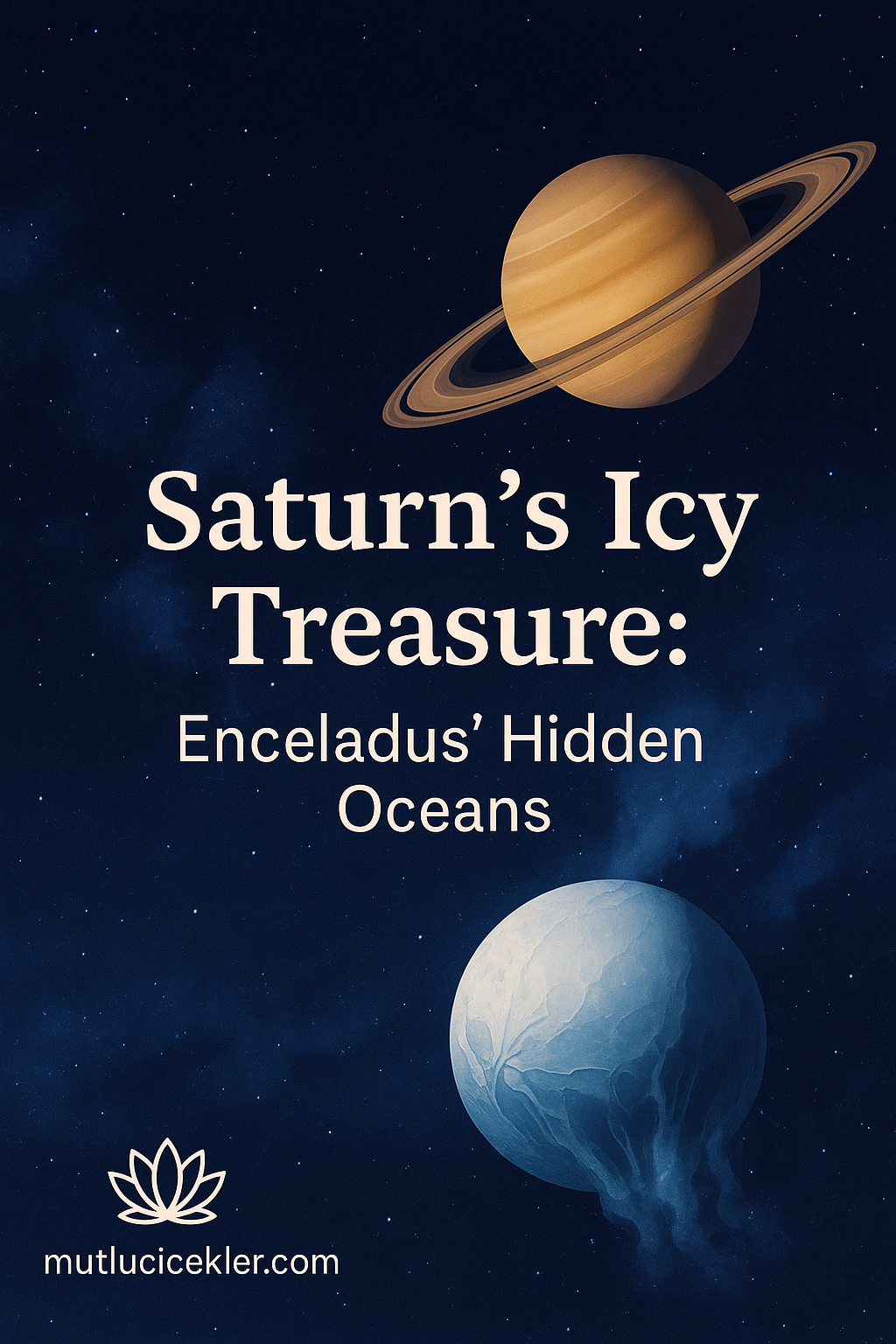 🌌 Saturn’s Icy Treasure: The Hidden Oceans of Enceladus 🪐