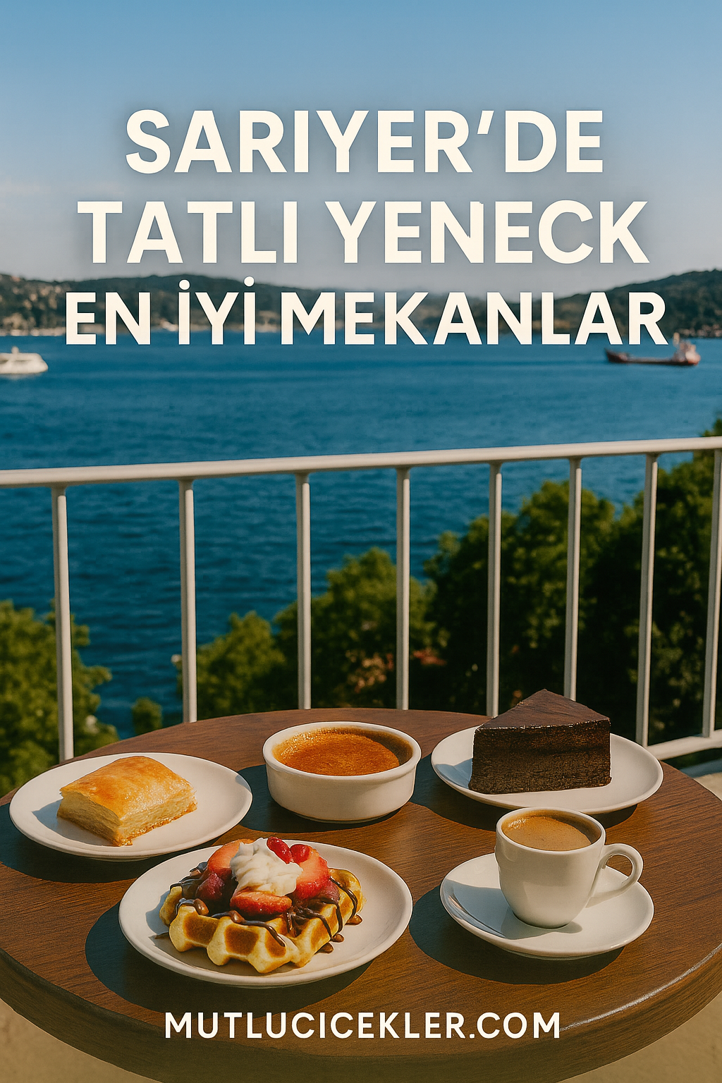 🍮 Sarıyer’de Tatlı Yenecek En İyi Mekanlar – Güncel Lezzet Rehberi