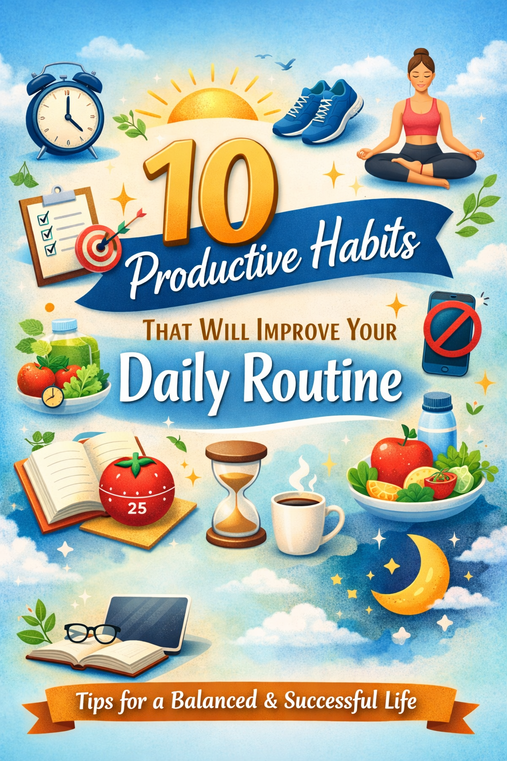 🌟 10 Productive Habits That Will Improve Your Daily Routine