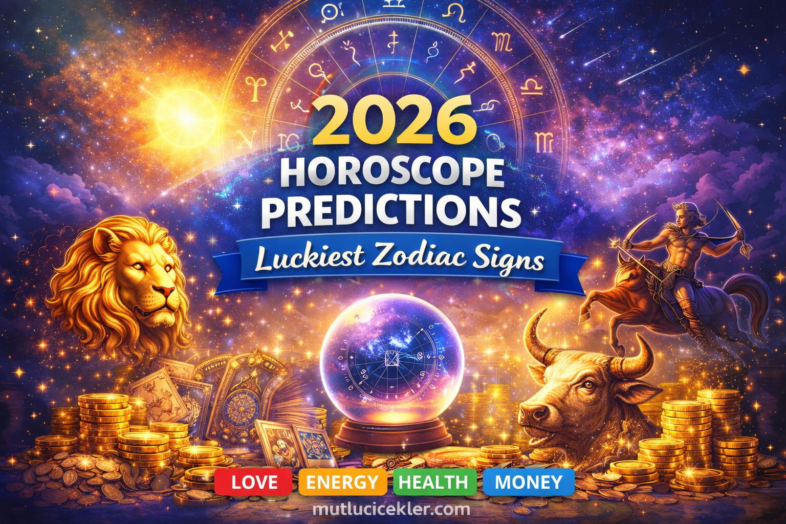 🌟 2026 Horoscope Predictions: Which Zodiac Signs Will Be the Luckiest?