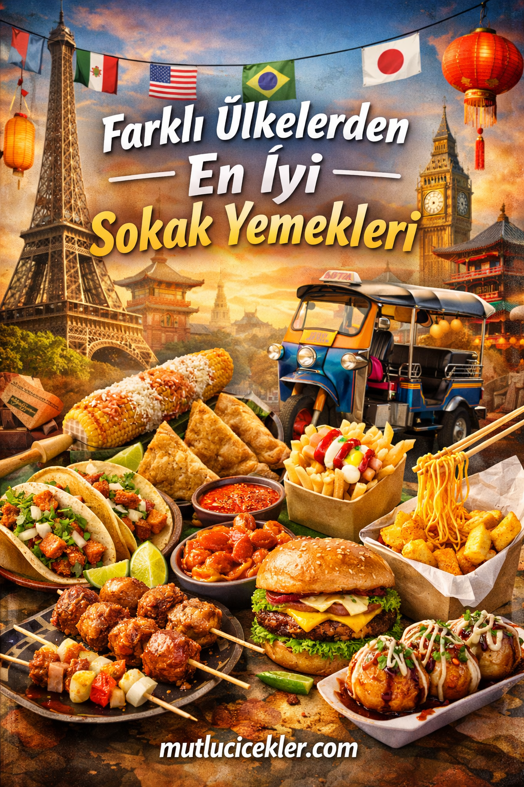 Farklı Ülkelerden En İyi Sokak Yemeği Tarifleri