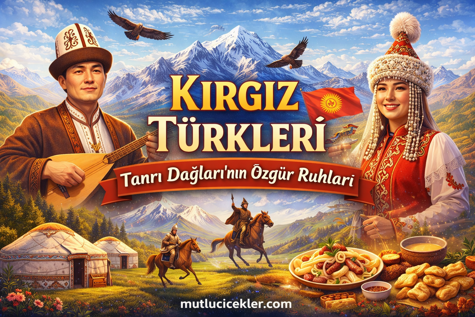 🐎⛰️ Kırgız Türkleri: Tanrı Dağları’nın Özgür Ruhları ve Köklü Türk Kültürü