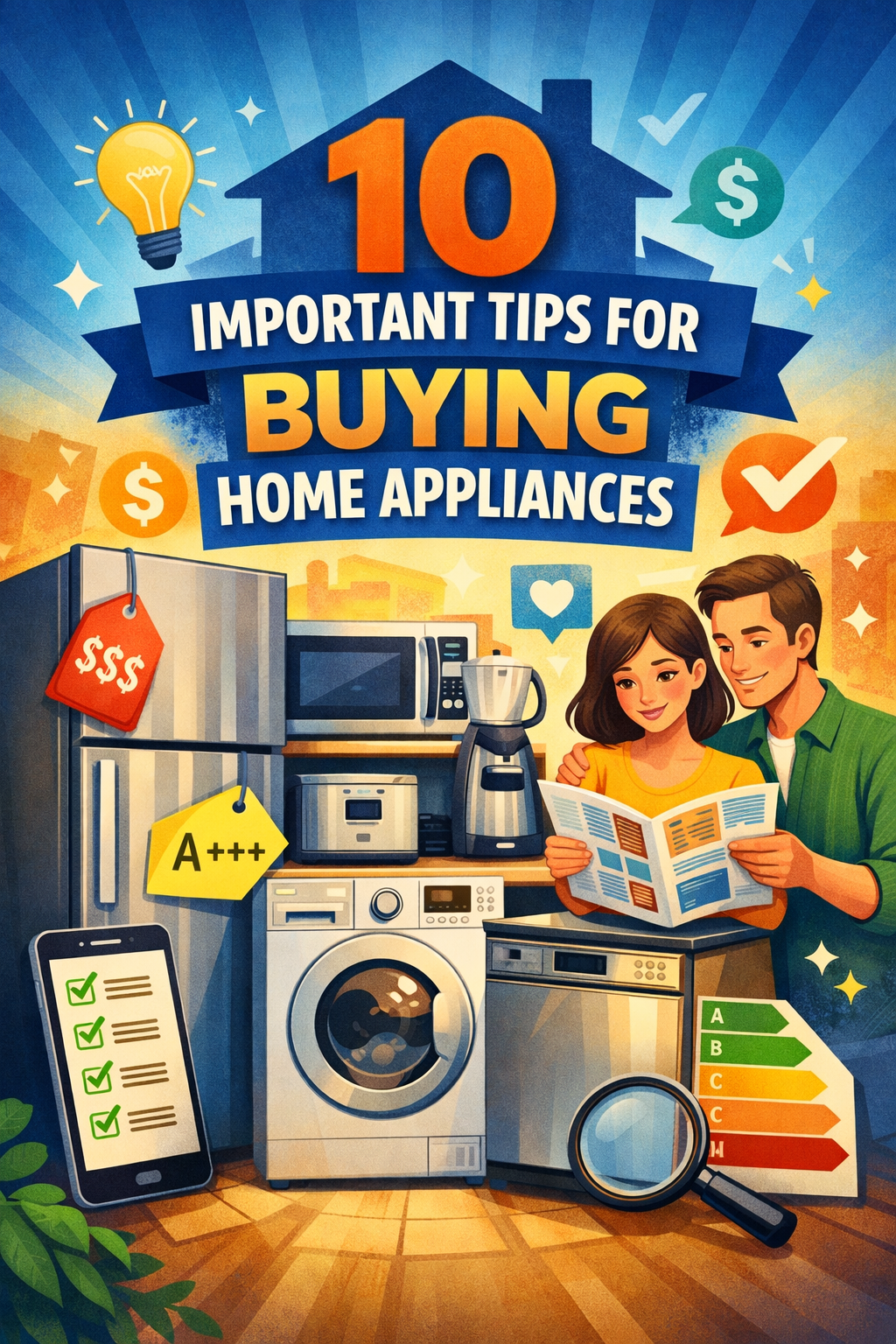 🛒 10 Important Tips for Buying Home Appliances