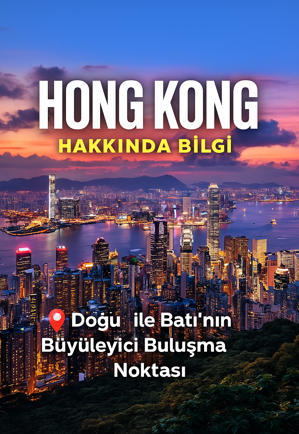 🌏 Hong Kong Hakkında Bilgi: Doğu ile Batı’nın Büyüleyici Buluşma Noktası