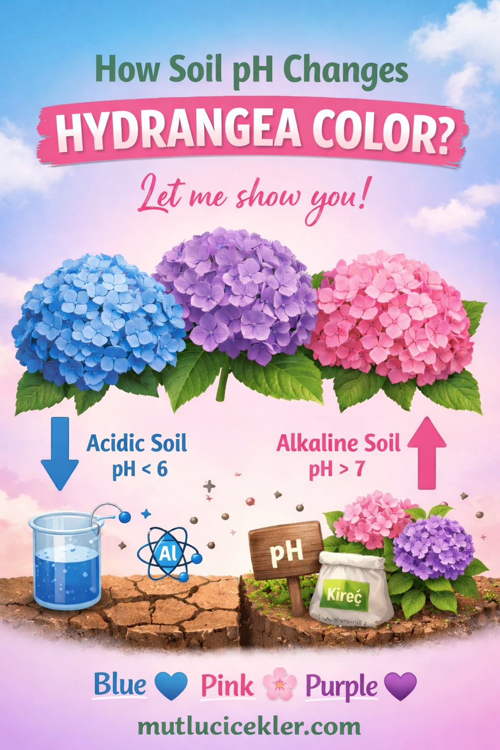 🌸 How Does Soil pH Change the Color of Hydrangeas?