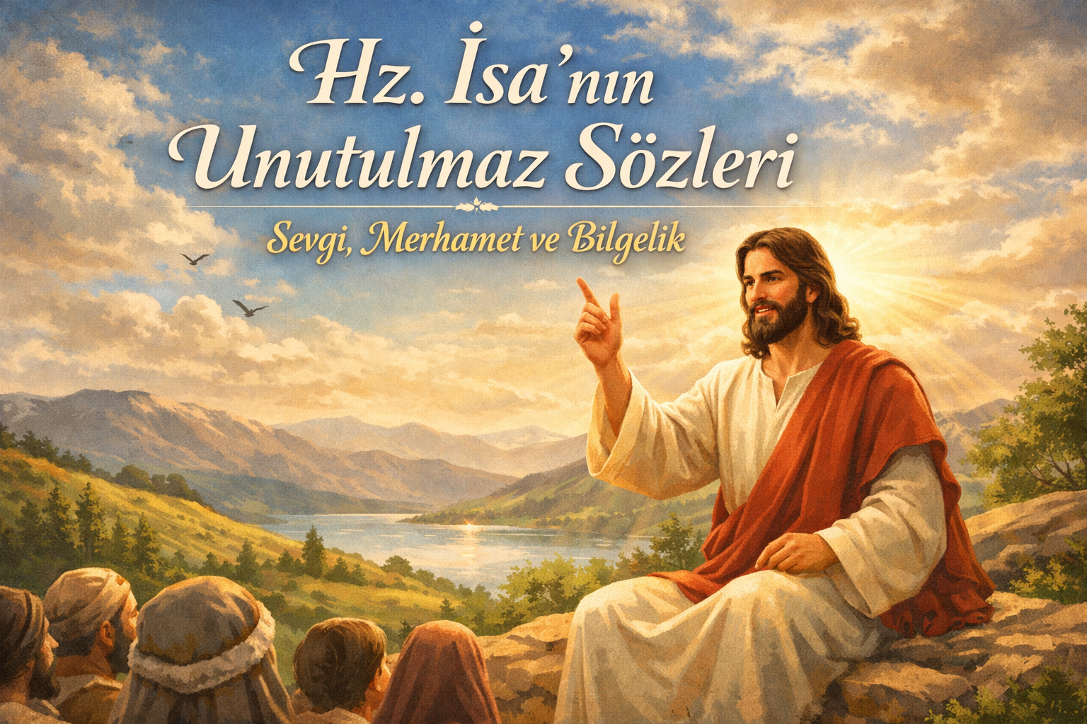 ✨ Sevgi, Merhamet ve Bilgelik: Hz. İsa’nın Unutulmaz Sözleri