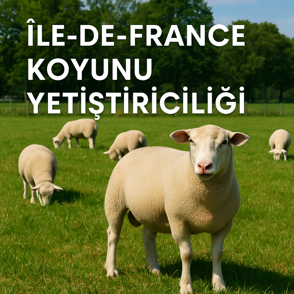 🐑 Île-de-France Koyunu Yetiştiriciliği: Fransa’nın Et Verimi Yüksek Koyun Irkı