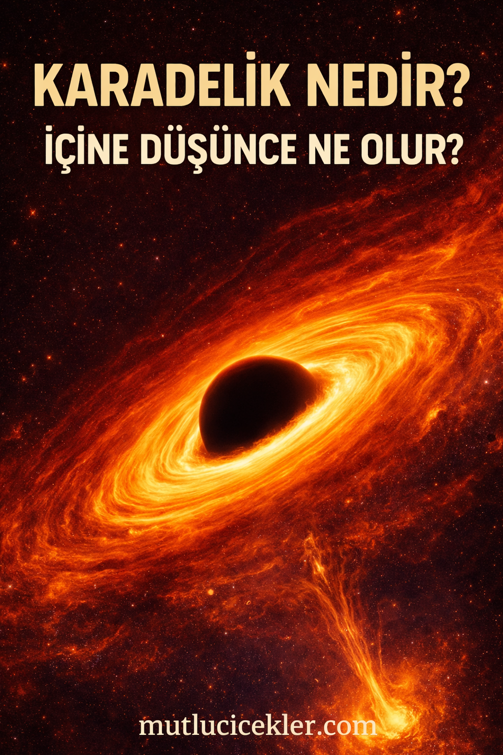 🕳️ Karadelik Nedir? İçine Düşünce Ne Olur? Bilimin En Karanlık Sırrı