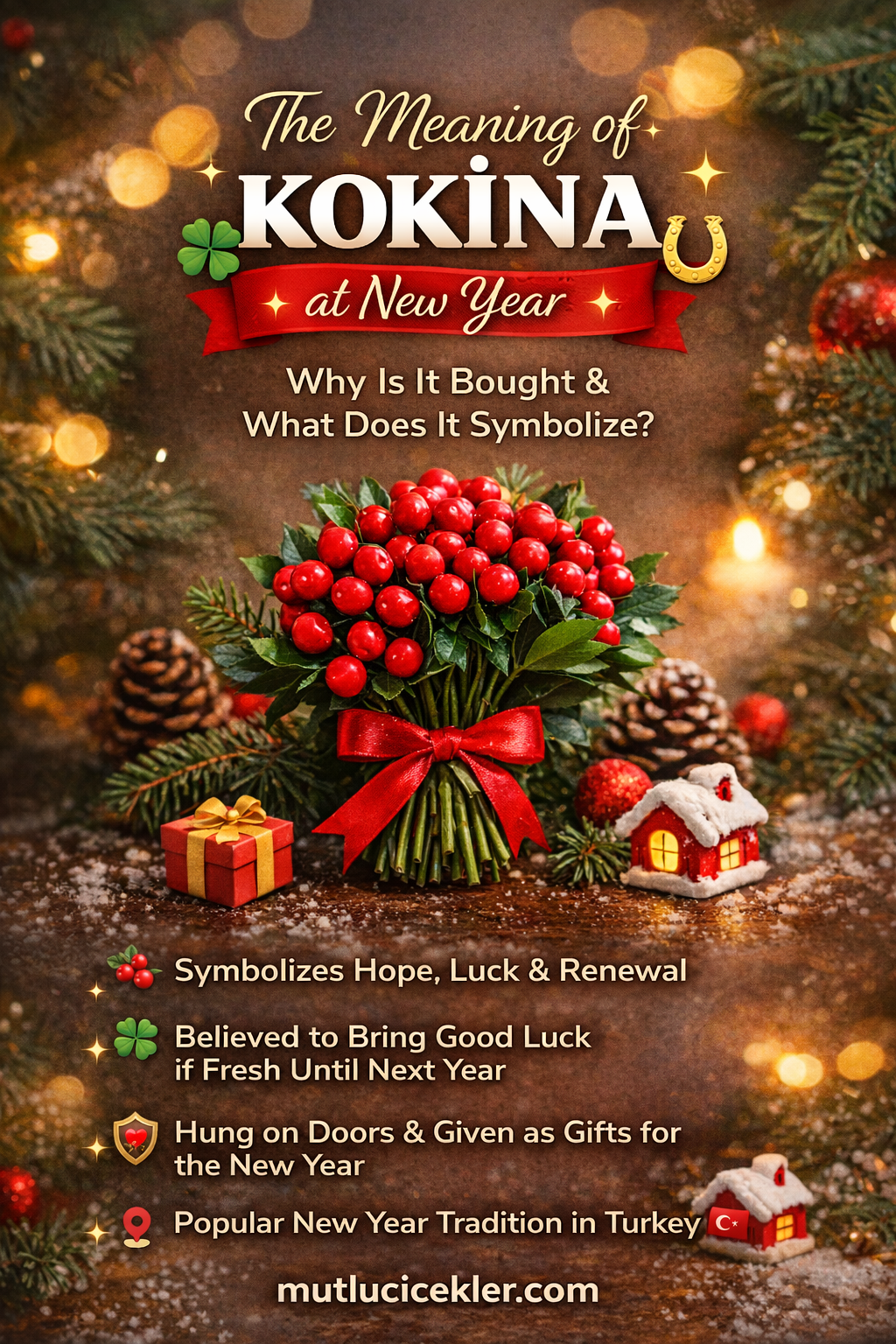 🎄 The Meaning of Kokina at New Year: Why Is It Bought and What Does It Symbolize?