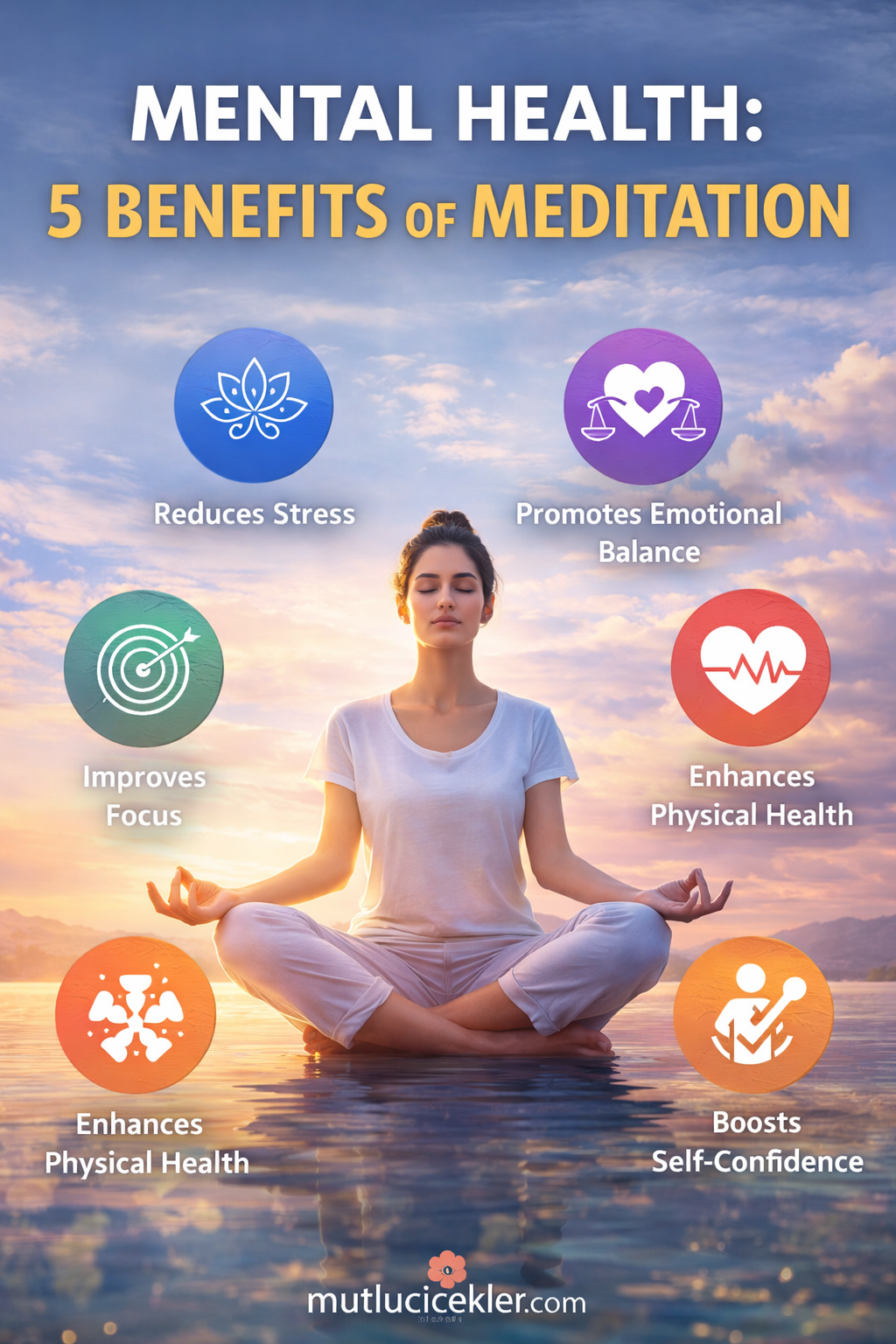 🧠 Mental Health: 5 Benefits of Meditation