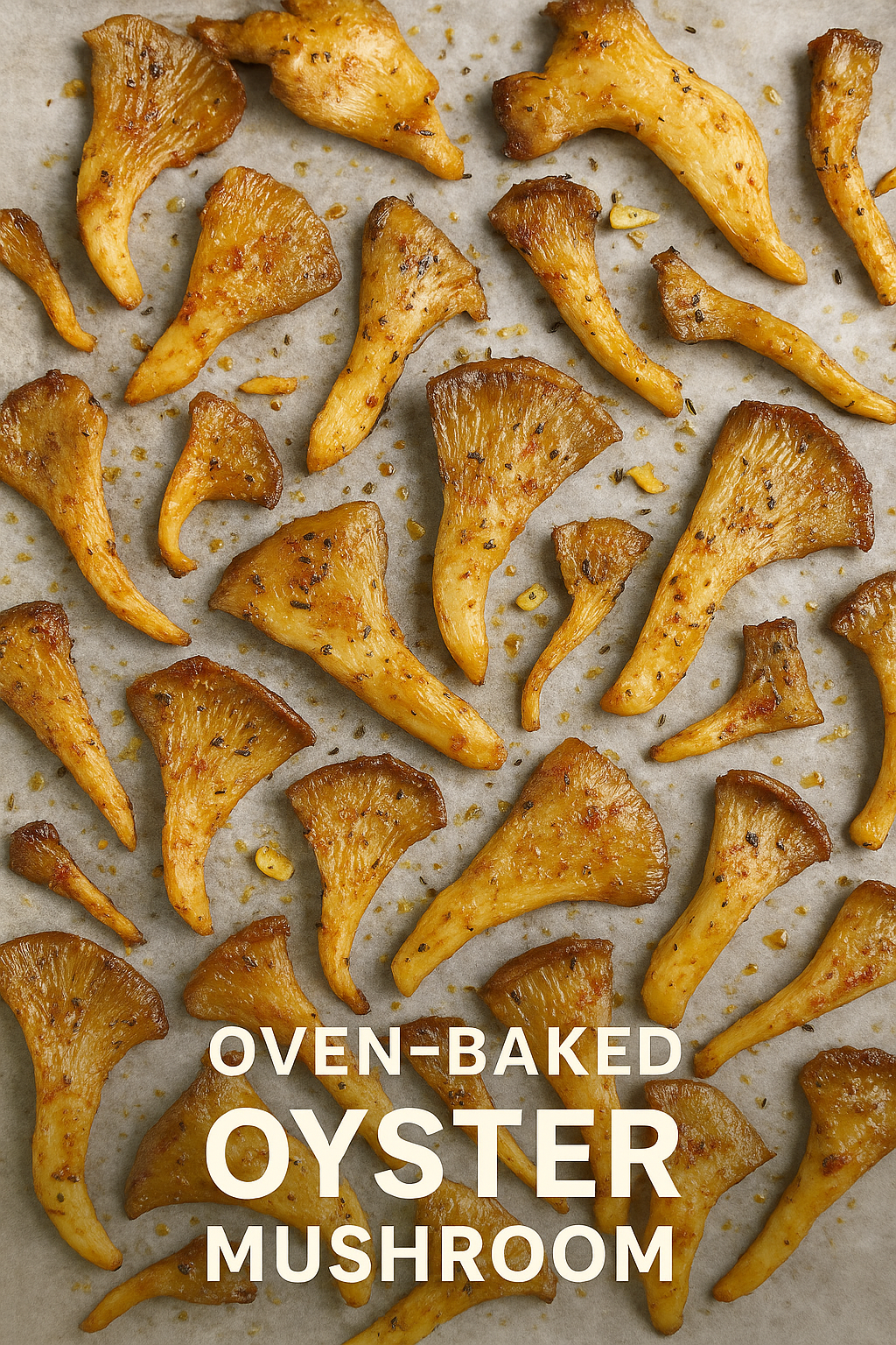 🍄 Oven-Baked Oyster Mushroom Recipe