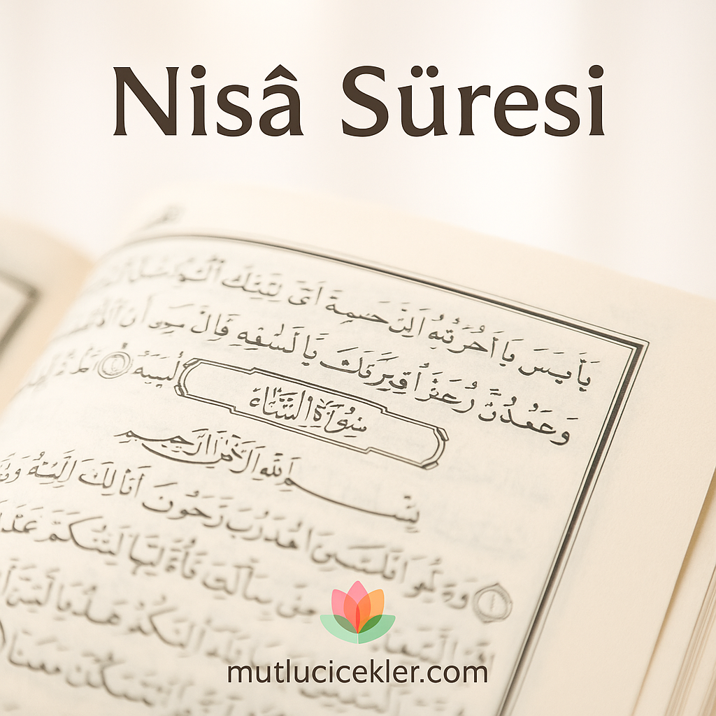 Nisâ Suresi: Önemi, Arapça Yazılışı, Okunuşu, Türkçe Anlamı ve Faziletleri