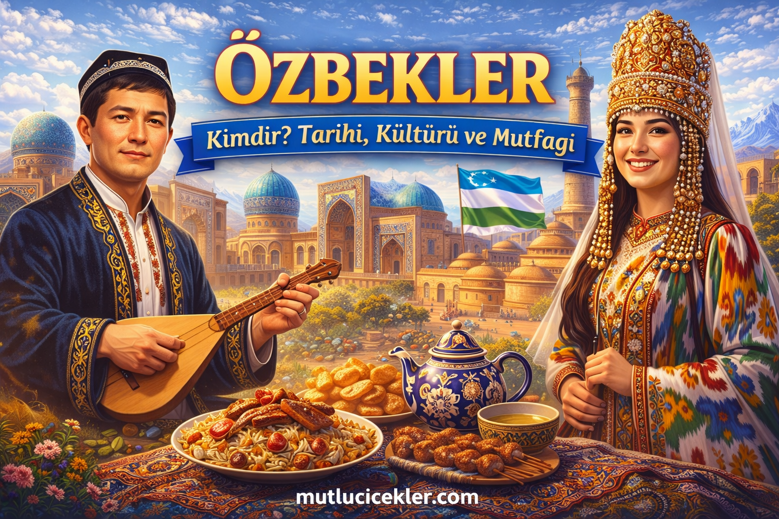 🌿🕌 Özbekler Kimdir? Tarihi, Kültürü, Dili ve Zengin Özbek Mutfağı