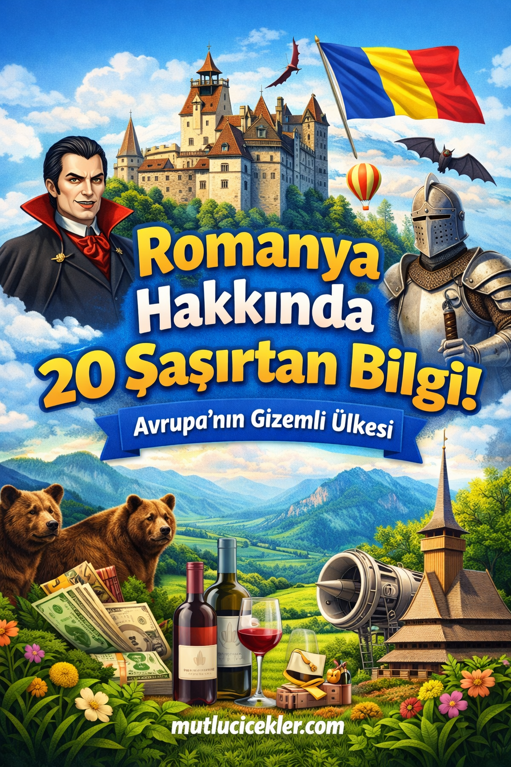 🇷🇴 Romanya Hakkında 20 Şaşırtan Bilgi: Avrupa’nın Gizemli Ülkesi