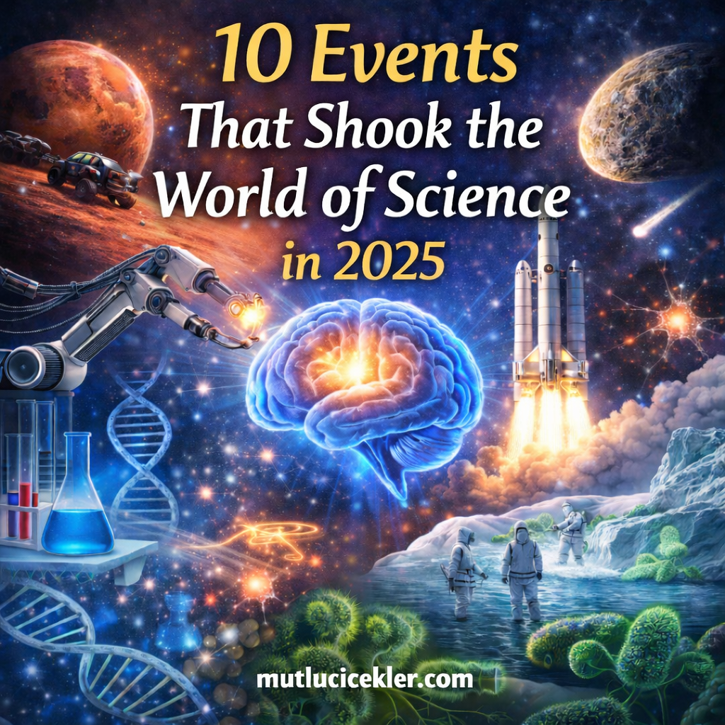 🌍 10 Events That Shook the World of Science in 2025