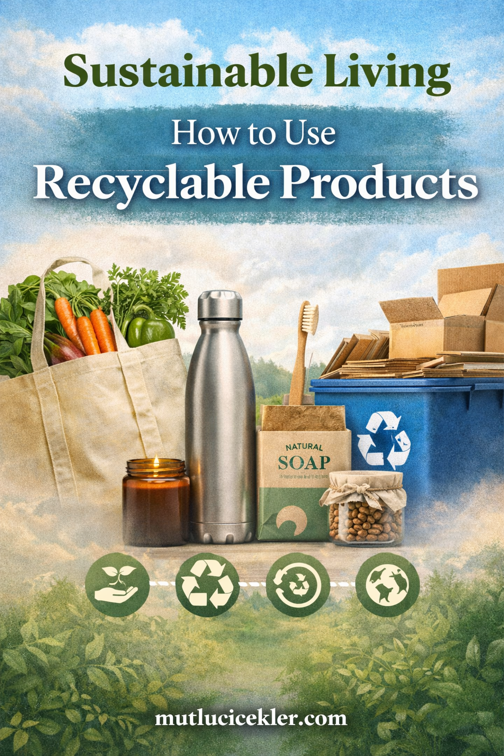 🌱 Sustainable Living: How to Use Recyclable Products