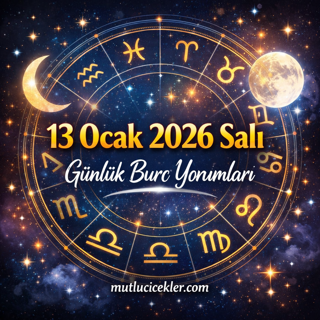 🔮 13 Ocak 2026 Salı Günlük Burç Yorumları | Aşk, Para, Sağlık ve Günün Enerjisi
