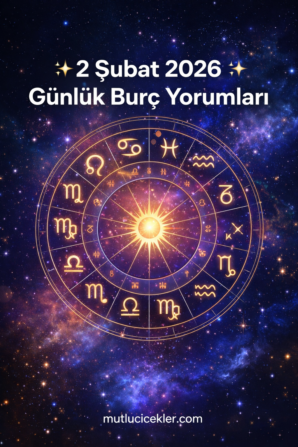 🌟 2 Şubat 2026 Pazartesi Günlük Burç Yorumları | Aşk, Para, Sağlık ve Enerji Durumları 🌟