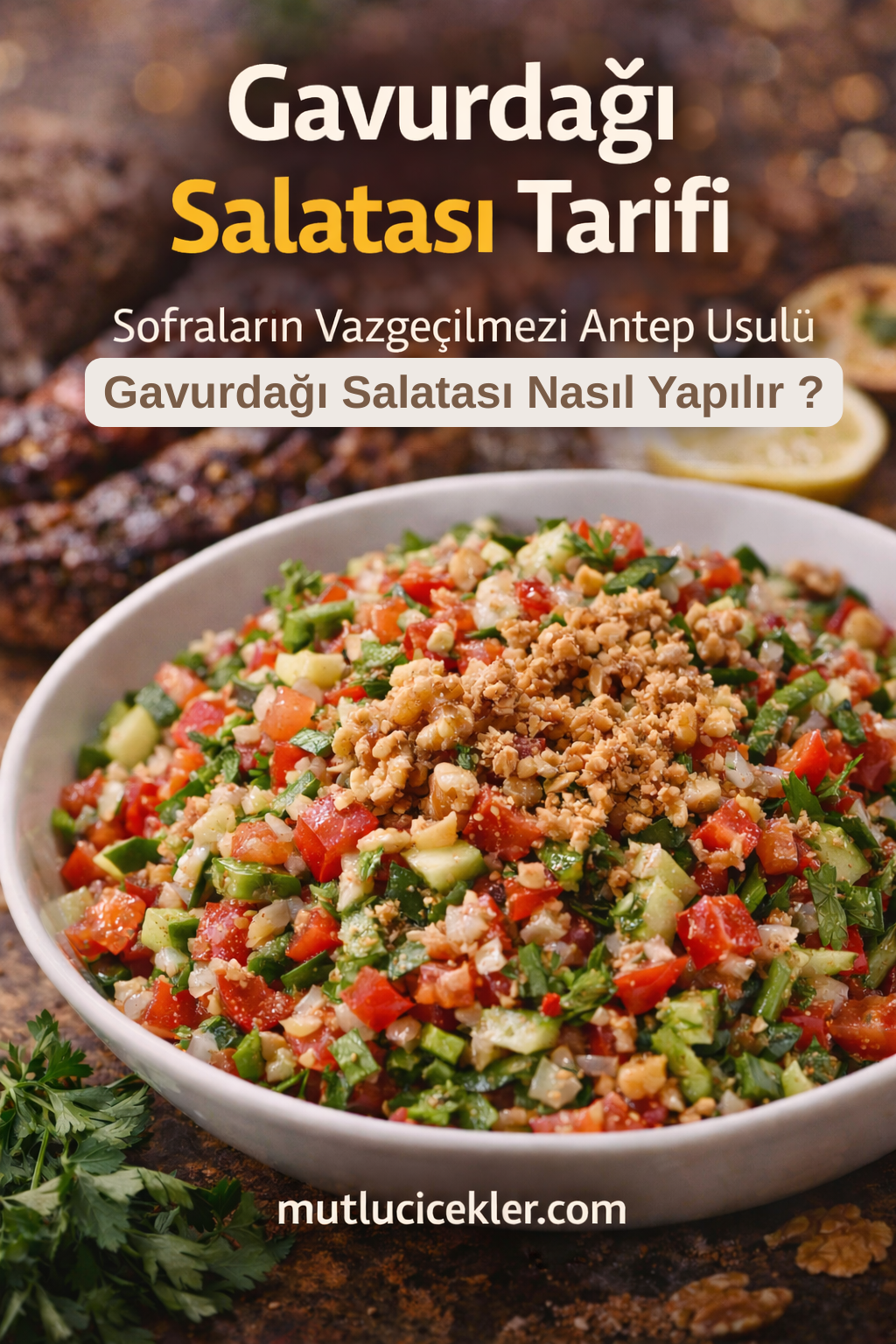 🥗 Gavurdağı Salatası Tarifi