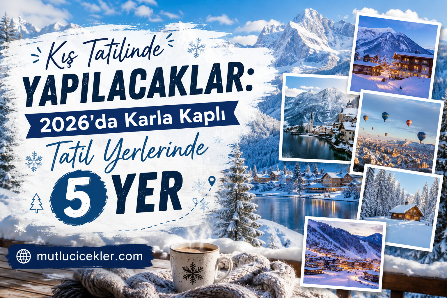 Kış Tatilinde Yapılacaklar: 2026’da Karla Kaplı Tatil Yerlerinde Gezilecek 5 Yer