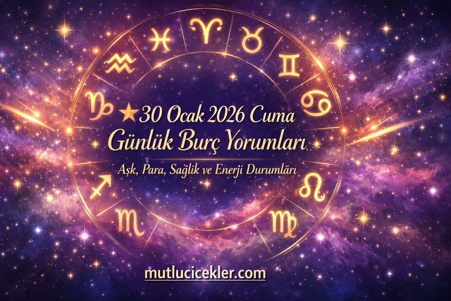 🌟 30 Ocak 2026 Cuma Günlük Burç Yorumları | Aşk, Para, Sağlık ve Enerji Durumları 🌟