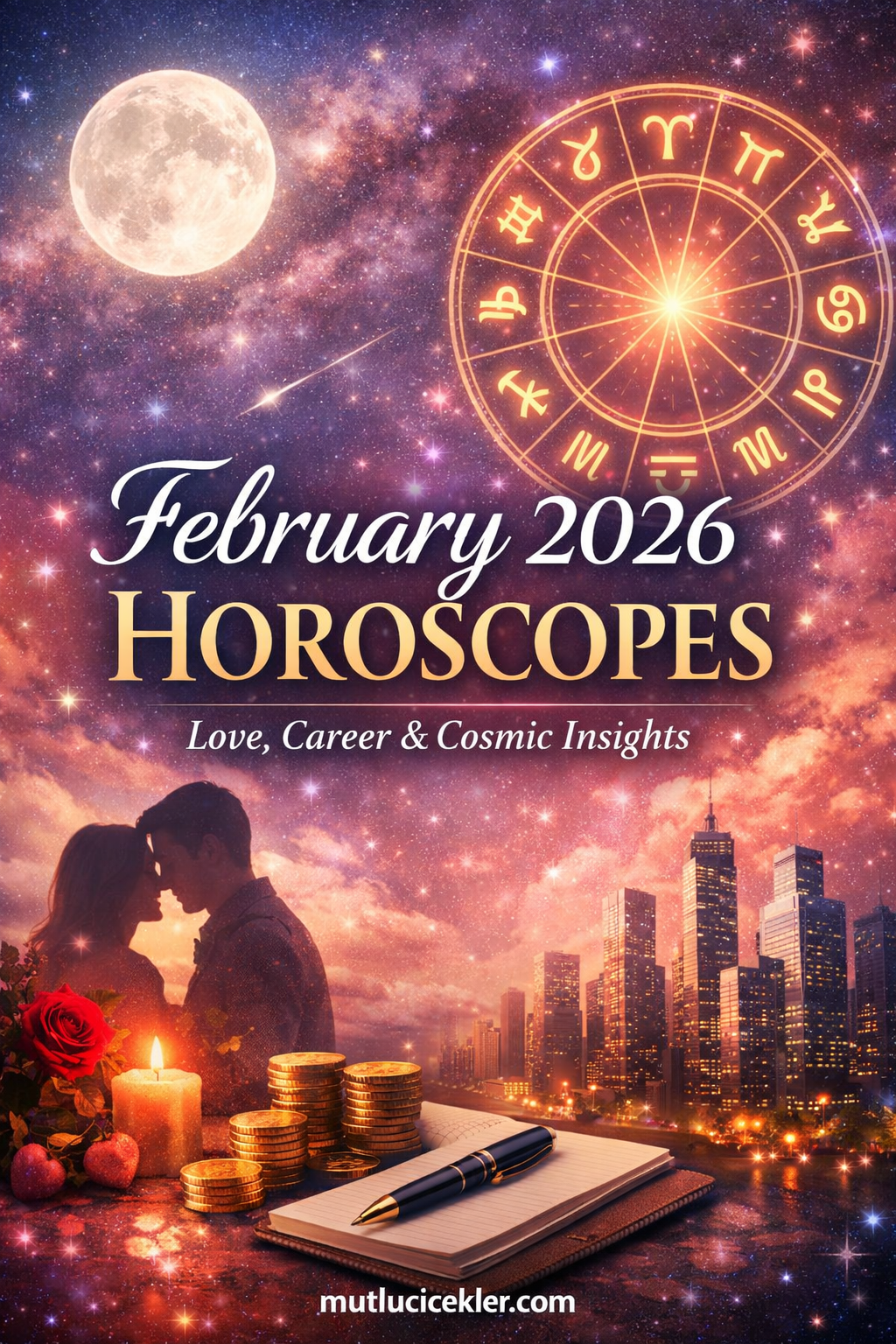 February 2026 Monthly Horoscopes: Love, Career, Money & Cosmic Shifts