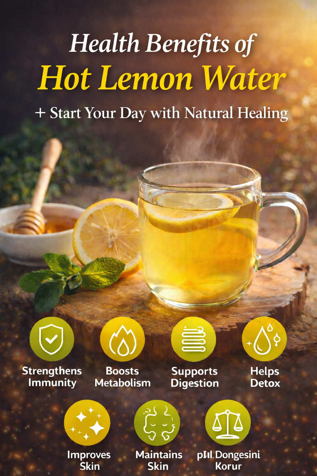 🍋 Health Benefits of Hot Lemon Water: Start Your Day with Natural Healing