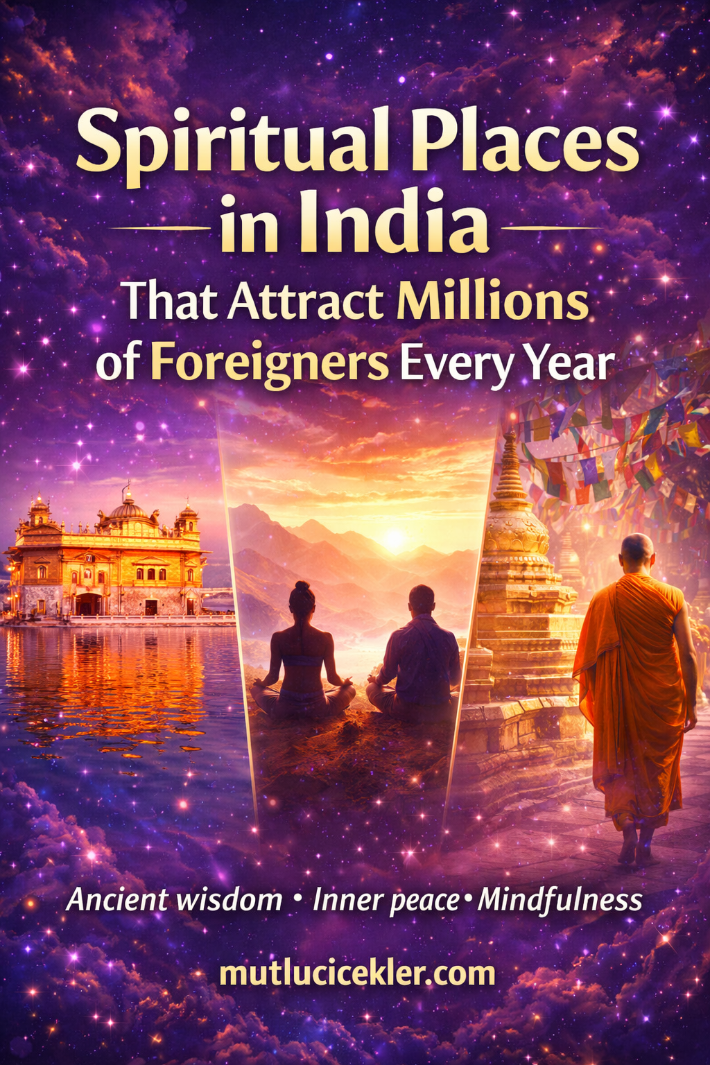 Spiritual Places in India That Attract Millions of Foreigners Every Year