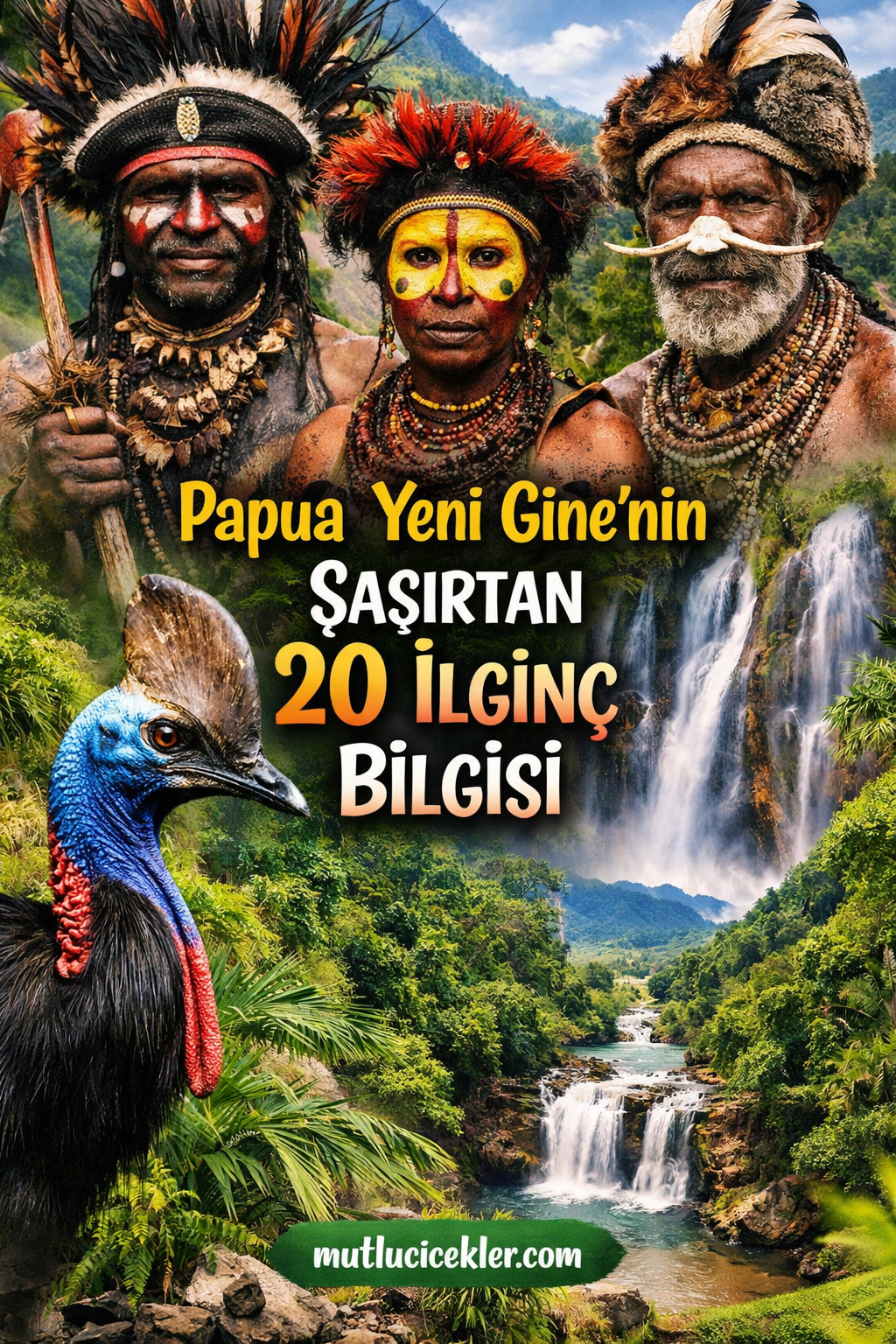 🌴 Papua Yeni Gine Hakkında Şaşırtan 20 İlginç Bilgi | Dünyanın En Gizemli Ülkelerinden Biri
