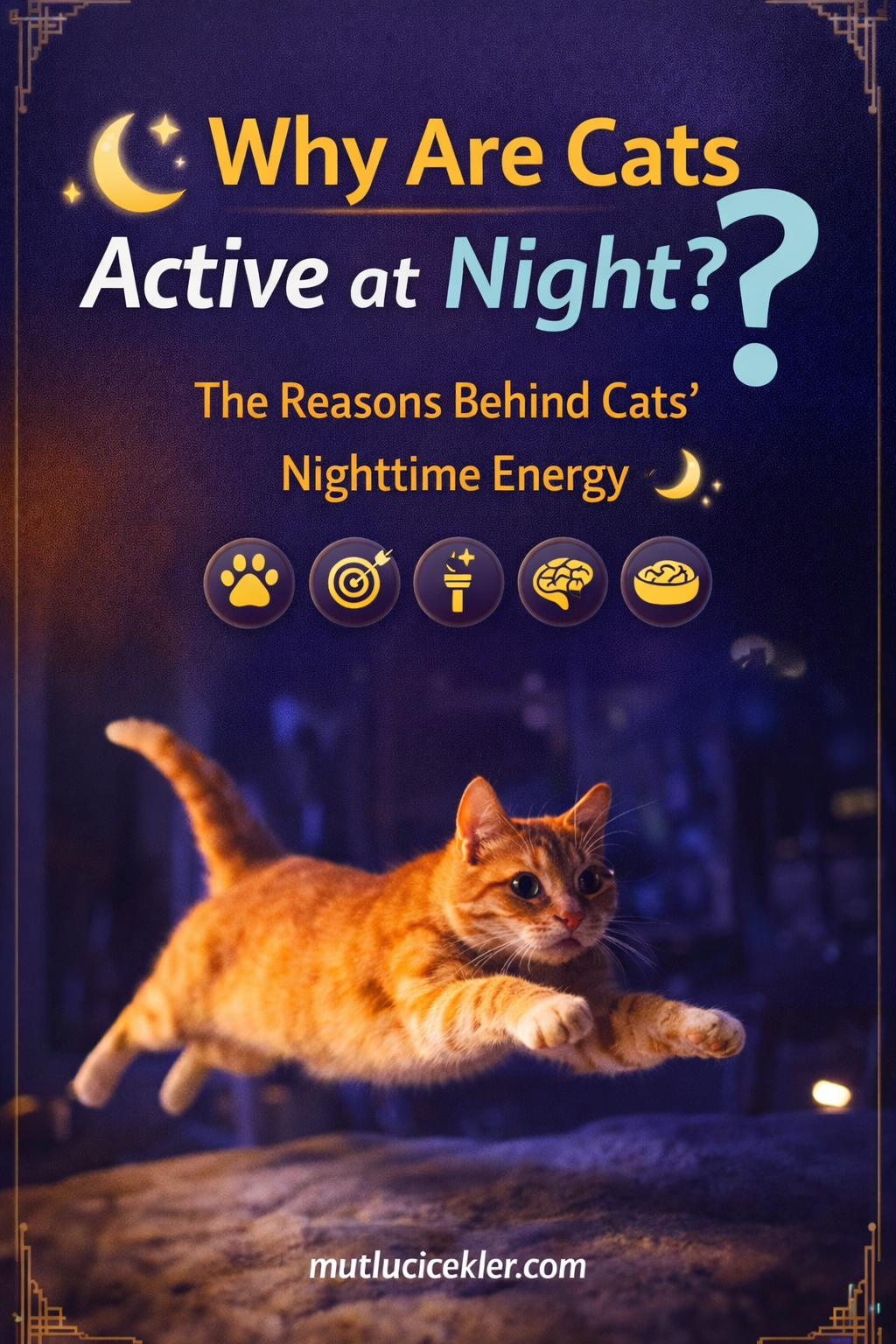 🌙 Why Are Cats Active at Night?