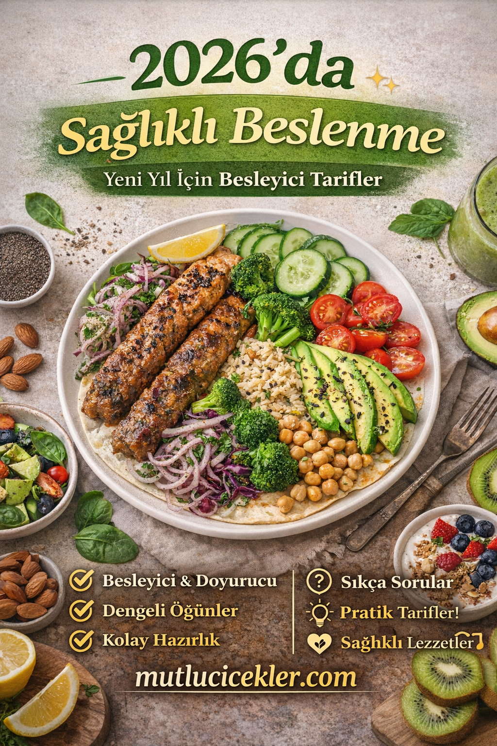 2026’da Sağlıklı Beslenme: Yeni Yıl İçin Besleyici Tarifler