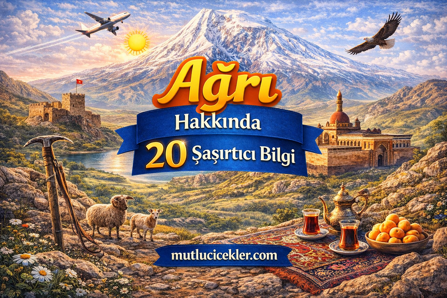 🏔️ Ağrı Hakkında Şaşırtan 20 İlginç Bilgi (Efsaneler Diyarı Doğu’nun Zirvesi)