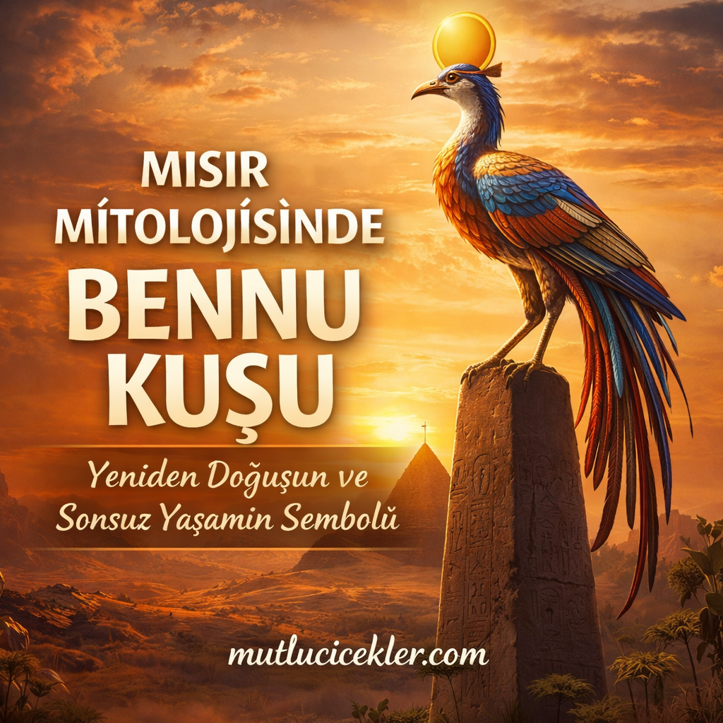 Mısır Mitolojisinde Bennu Kuşu: Yeniden Doğuşun ve Sonsuz Yaşamın Sembolü