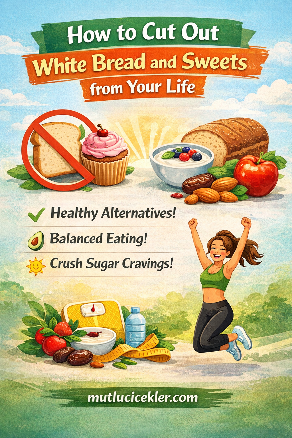 🍞🍰 How Can We Eliminate White Bread and Sweets from Our Lives?