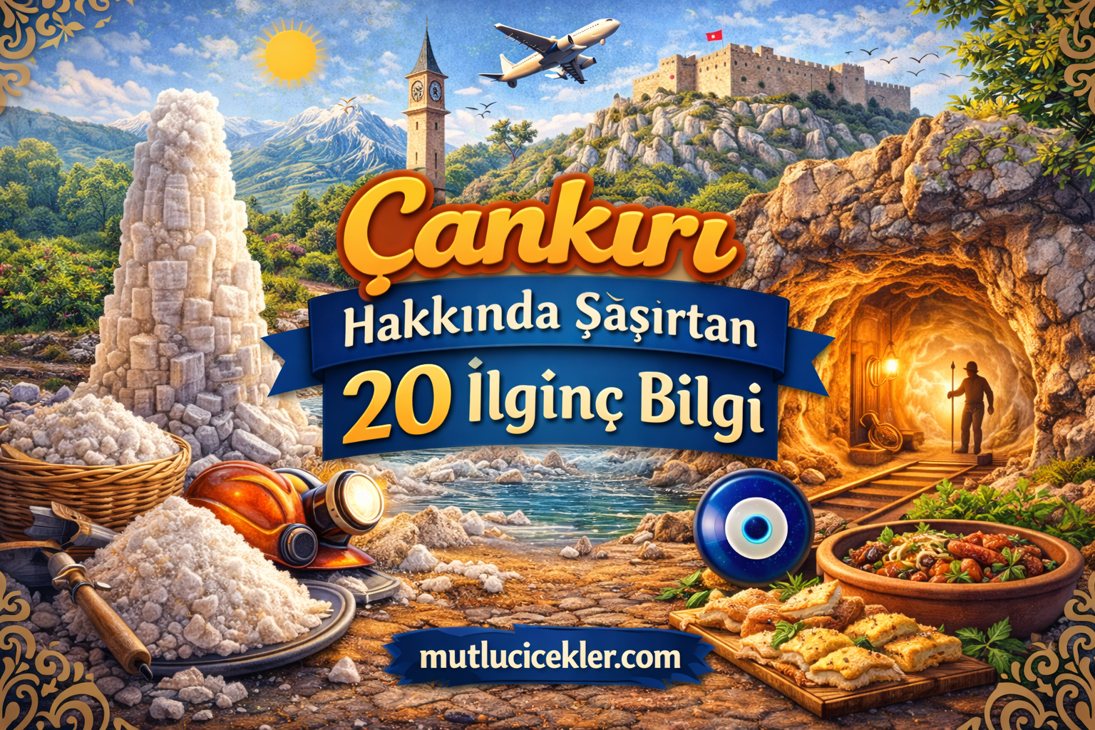 🧂 Çankırı Hakkında Şaşırtan 20 İlginç Bilgi (Tuzun, Tarihin ve Doğanın Buluştuğu Şehir)