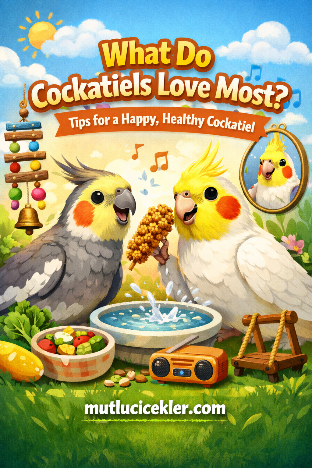 What Do Cockatiels Love Most? A Complete Guide to Keeping Your Cockatiel Happy and Healthy