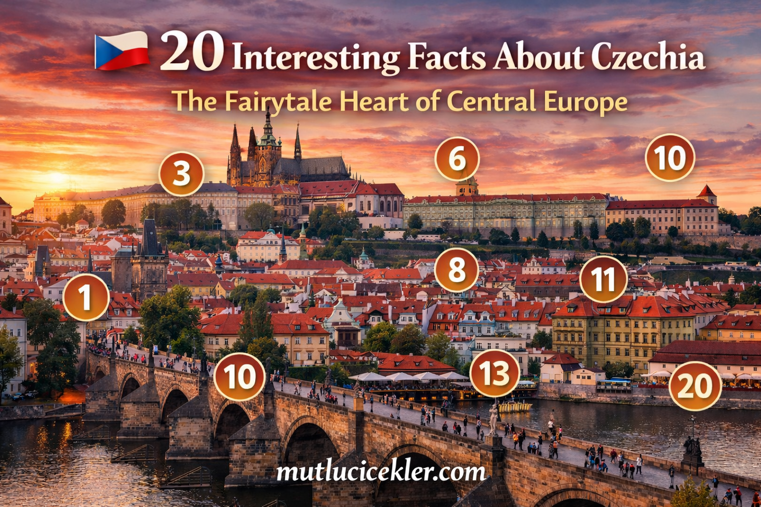 🇨🇿 20 Interesting Facts About Czechia: The Fairytale Heart of Central Europe