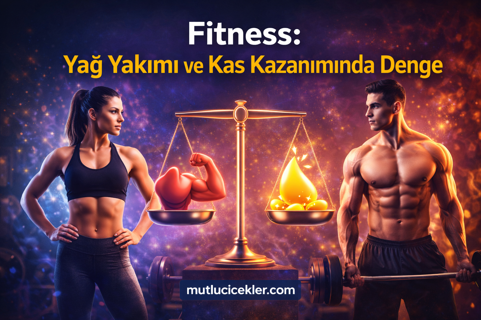 💪 Fitness: Yağ Yakımı ve Kas Kazanımında Denge Rehberi