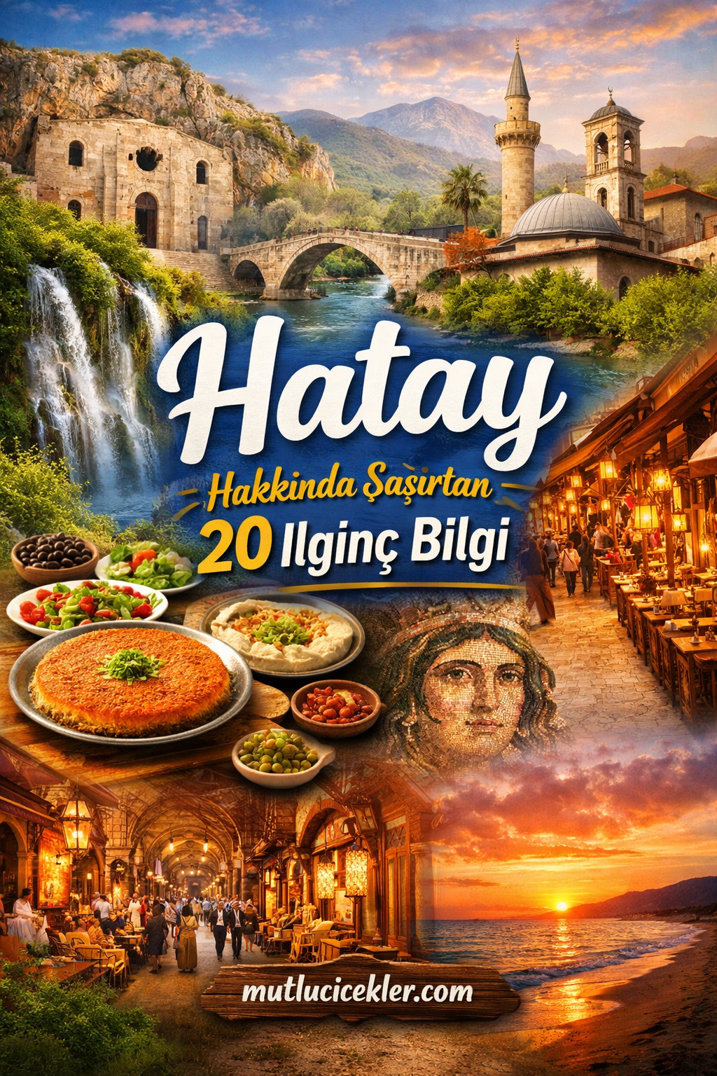 🧿 Hatay Hakkında Şaşırtan 20 İlginç Bilgi (Tarih, Kültür ve Lezzetin Buluştuğu Şehir)